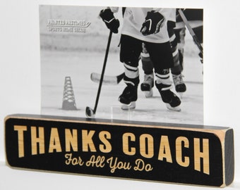 Coach Gift Ideas,Gift for Coach,Coach Frame,Coach Photo Display,Unique Coach Gifts,Hockey,Basketball,Soccer,Lacrosse,Baseball,Football,Golf