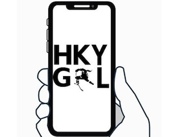 "HKY GRL" (Hockey Girl)  - Decal