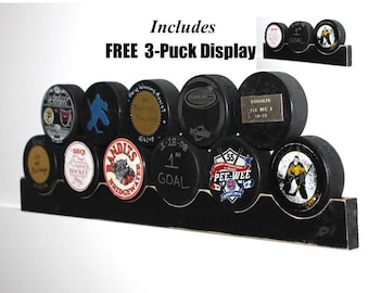 Hockey Stick Puck Display