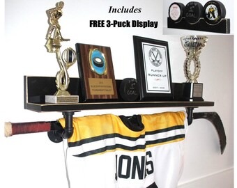Hockey Shelf with Industrial Pipes
