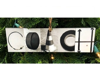 Hockey "COACH"  Sign