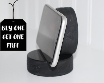 Hockey Puck Cell Phone / Tablet Stand