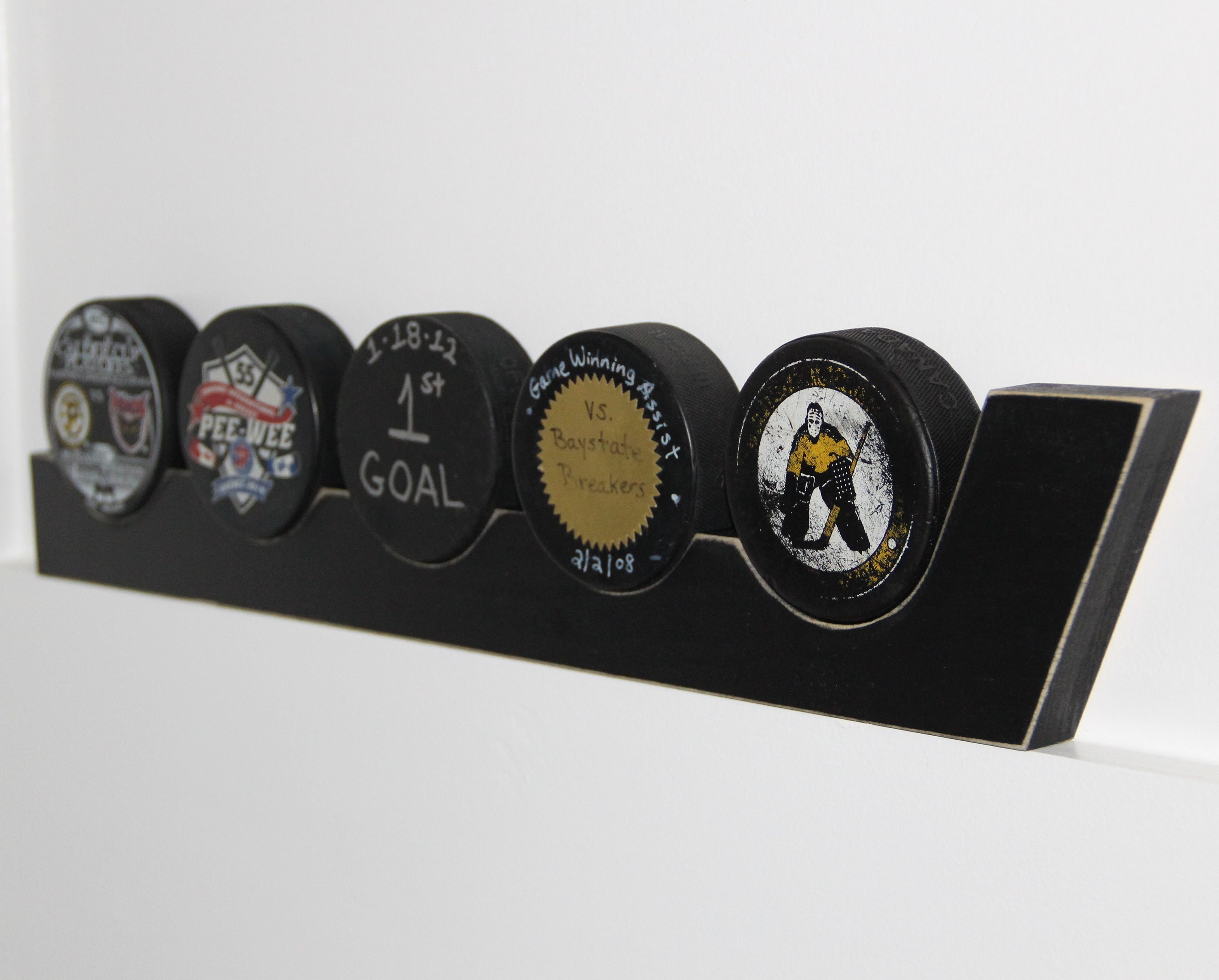 Hockey Stick Puck Display