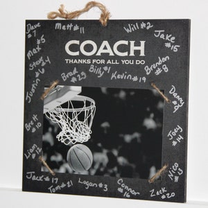 COACH  -  Thanks for all you do -  Photo/Sign