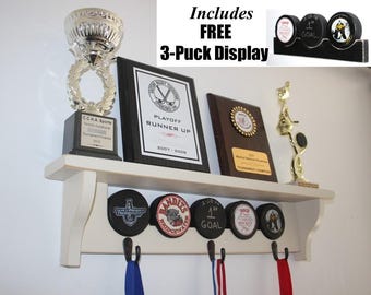 Hockey Puck Display - Shelf