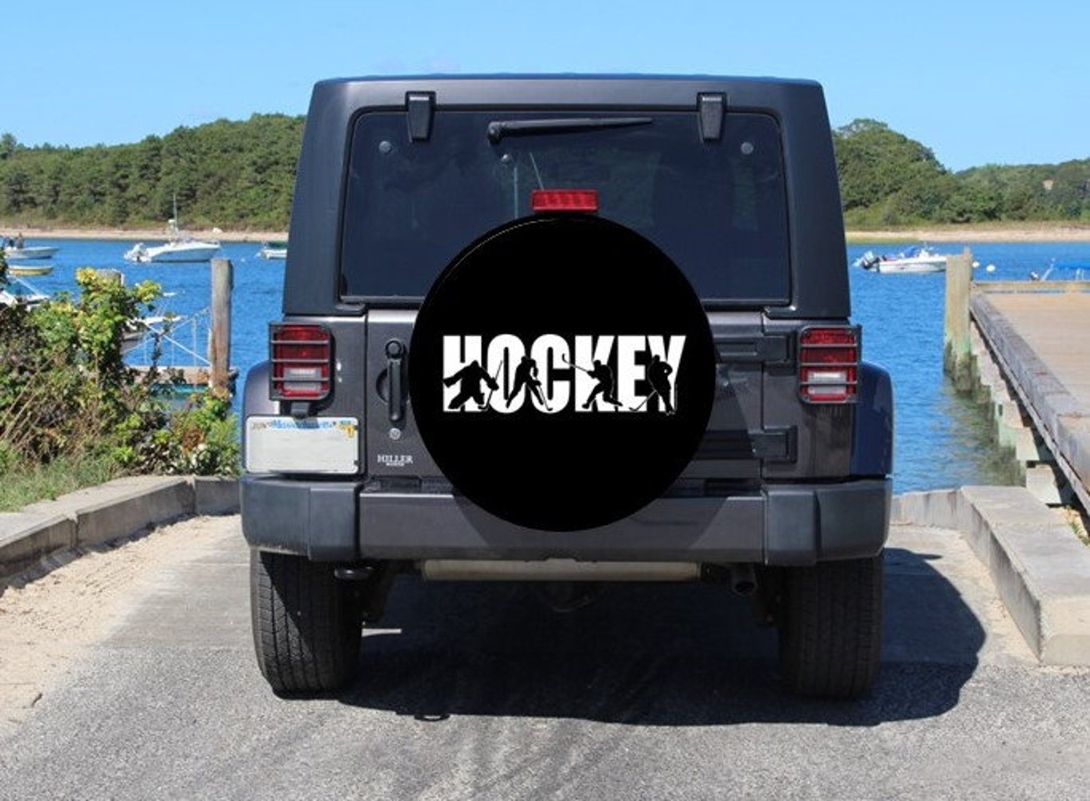 Hockey Spare Tire Covers Custom Made Tire Size for Jeep Camper Etsy