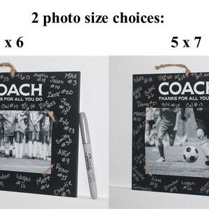 Team Manager Photo Frame: Team Signing Gift - Etsy