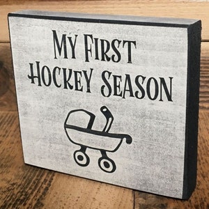 Hockey Goalie Gift Idea,Hockey Goalie Room Decor,Hockey Goalie Mom,Hockey Gifts,Hockey Goalie Bedroom,Gifts for Hockey Goalie,Hockey Room 1st Hockey Sign