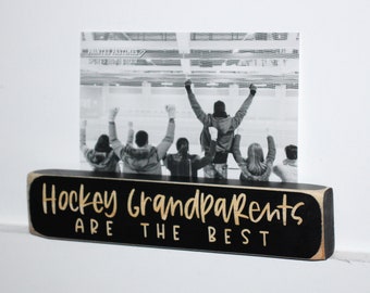 Hockey Grandparents - Photo Sign