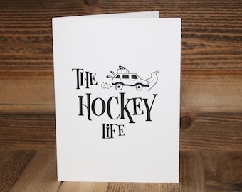 Hockey Greeting Card