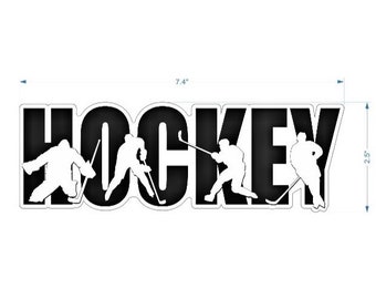 Hockey Player - Decal