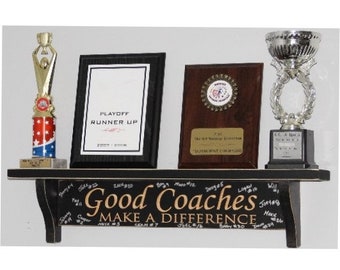 Coach Gift,Coach Trophy Shelf,Gift for Coach,Coaches Gifts,Soccer,Lacrosse,Baseball,Swimming,Football,Wrestling,Track,Golf,Hockey,Basketball