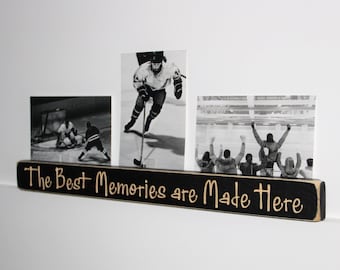 Hockey - Triple Photo Sign