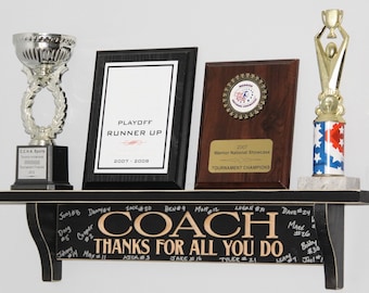 COACH Thanks for all you do  - Trophy Shelf