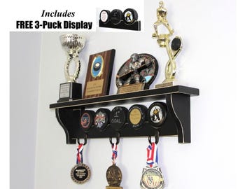 Hockey Puck Display Shelf