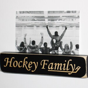 Hockey Dad Gift,Hockey Dad Photo Display,Hockey Room Decor,Hockey Mom Gift Idea,Gift for Hockey Dad,Hockey Mom Frame,Hockey Family Frame image 8