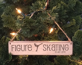 Figure Skating Is My Life - Ornament