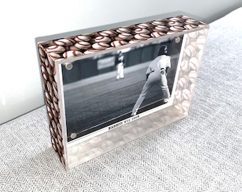 Baseball Custom Photo Frame: Player, Coach, Team Gift, Team Mom, Team Manager, 4x6