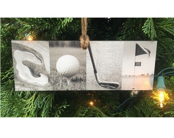 "GOLF" Montage Ornament/Sign