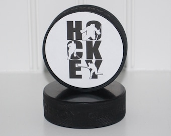 HOCKEY (Vertical) - Puck Sign
