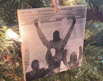 Wood Custom Photo Ornament