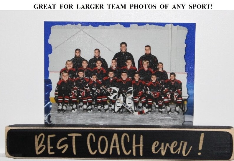 Basketball Coach Photo Display,Coach Gift,Sign,Frame,Best Coach Ever,Hockey Coach,Wrestling Coach,Track Coach,Baseball Coach,Soccer Coach