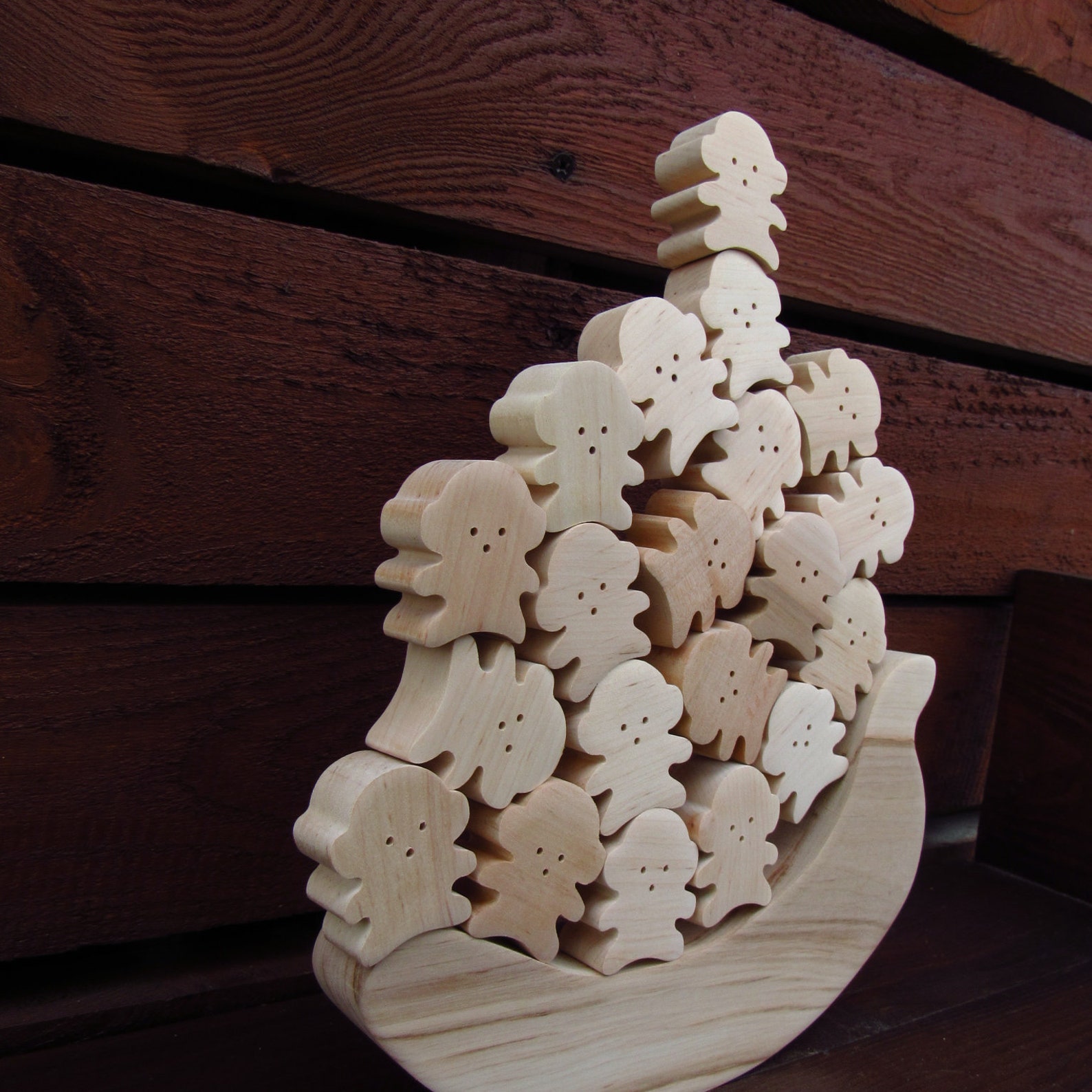 monkey stacking toy