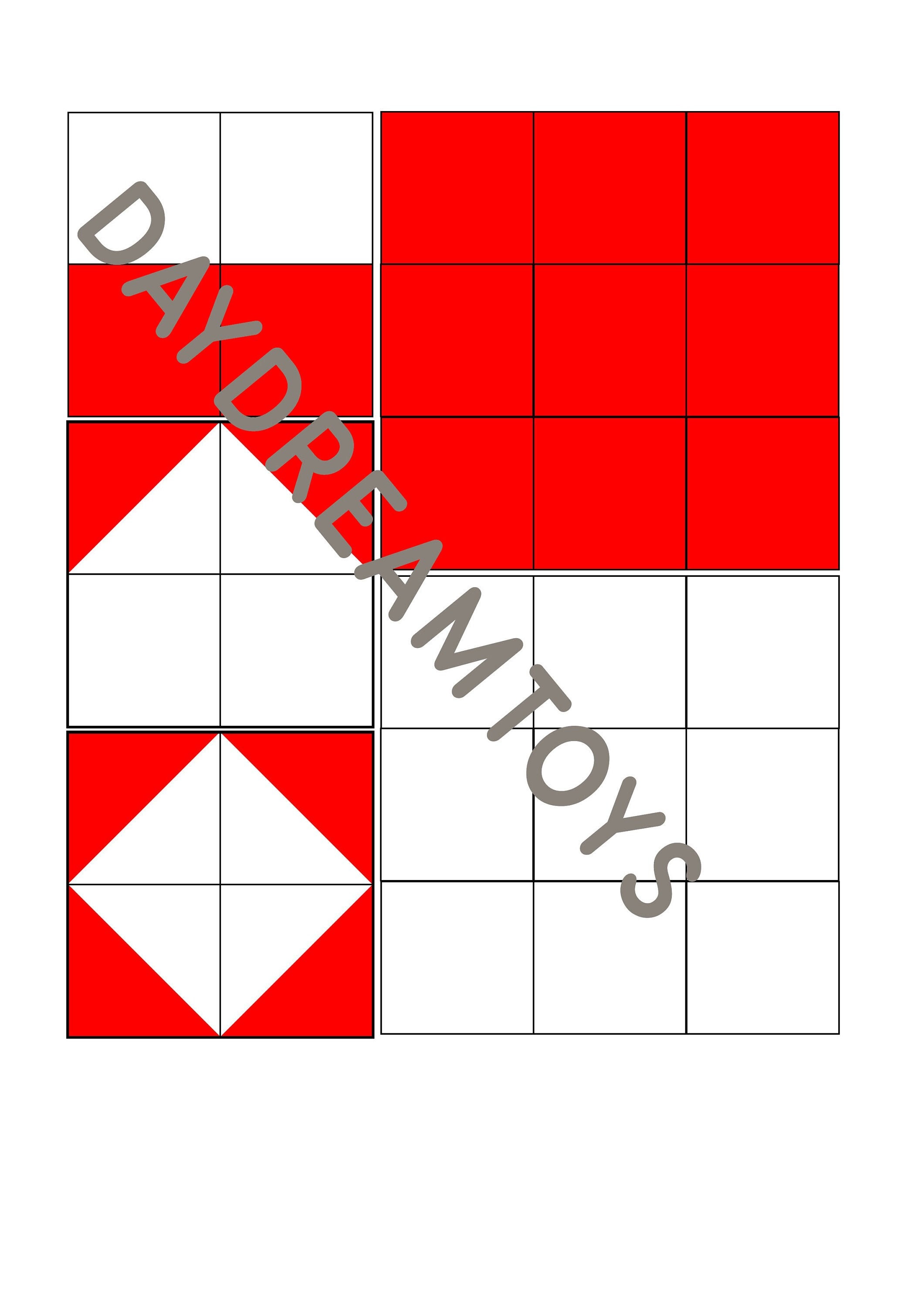 Esquemas para Kohs Block, teste de QI para crianças, produtos digitais,  teste de bloco Kohs pronto para download e impressão - Etsy Portugal