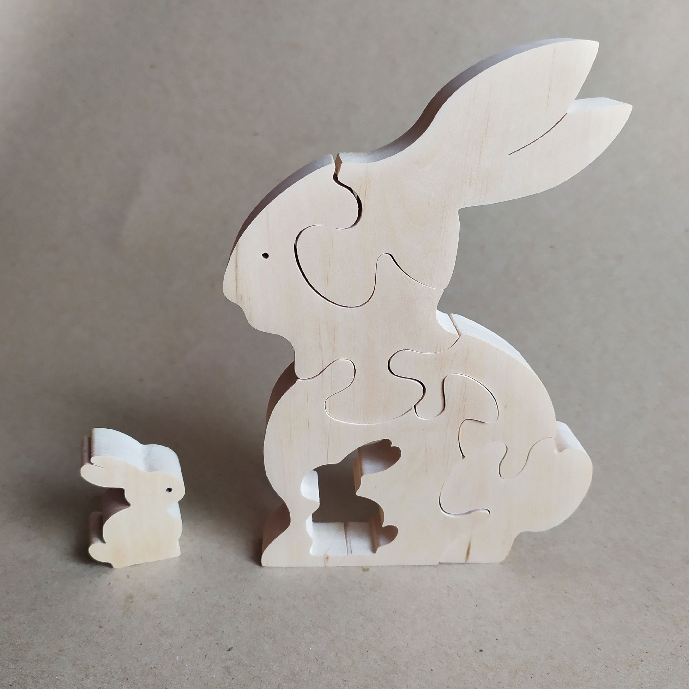 rabbit puzzle toy