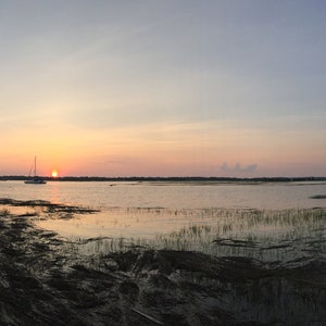Panoramic Sunset at Lollipop Bay - Wrightsville Beach, NC
