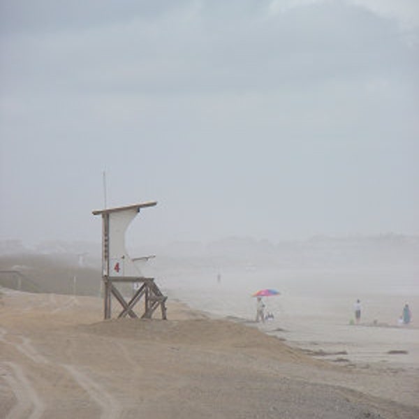 Hazy Day - Wrightsville Beach, NC  {Instant Photo Download}