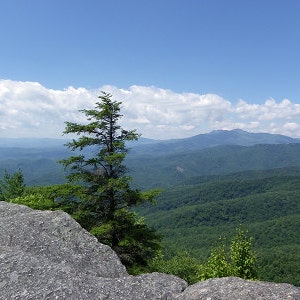 NC Mountains As Seen From The Blowing Rock, NC {Instant Photo Download}