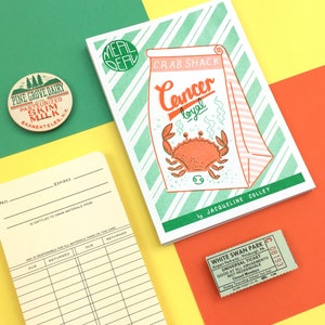 A6 Cancer Horoscope Risograph Print