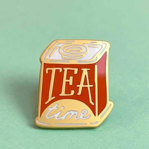 Tea Time Enamel Pin
