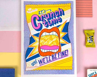 Stampa Risograph A5 Crunchtime