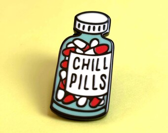 Chill Pills Enamel Pin