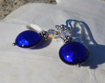 Venetian Cobalt Earrings