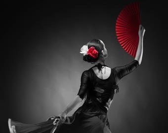 Selective Color Black & White Photo