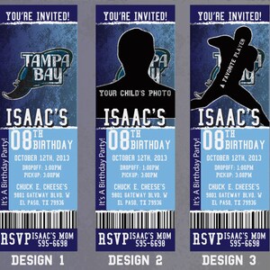 Custom Rays Birthday/Event Invitation!