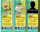 Custom Spongebob Birthday/Event Invitation!