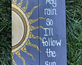 I Ll Follow The Sun Etsy I Ll Follow The Sun Etsy