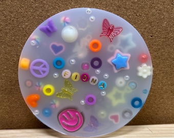 Bead Soup Personalized 4” Pick Pad, Anxiety & Stress Relief, Fidget Toy, Picking