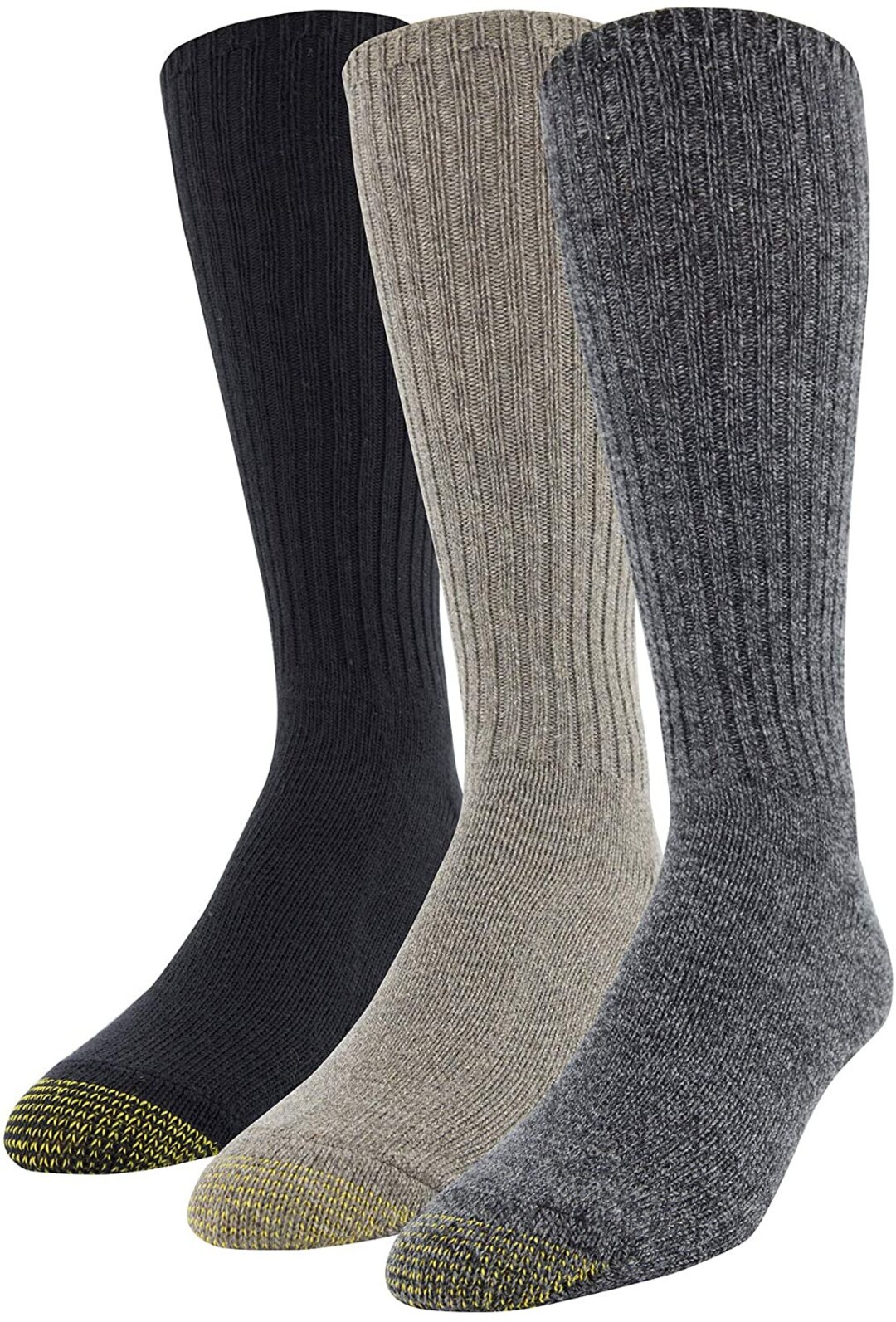 Gold Toe Men's 3PAIRS Fluffies Crew Socks New FREE Etsy