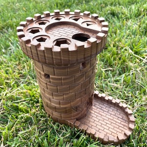 Wooden Dice Tower