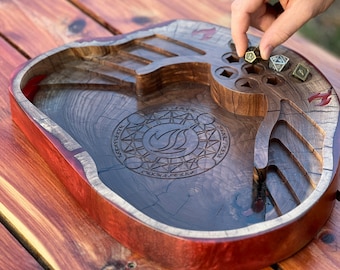 Custom Tree Stump D&D Dice Tray