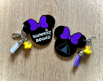 Summit Bound 2024, Custom Bag tags, Summit Bound, Disney D2, Summit 2024, cheer, your team, your colors, Summit Bid