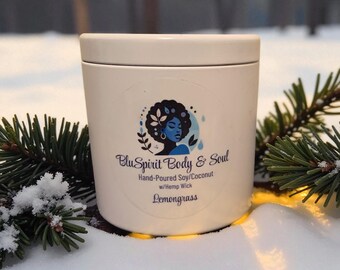 Handcrafted Soy Candles - 11.5 oz tin container