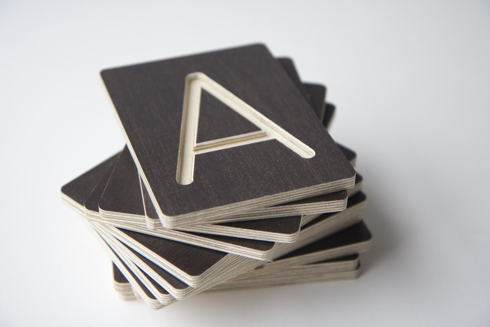 Alpha Set box set of 102 plywood WOODEN Letter tiles for | Etsy