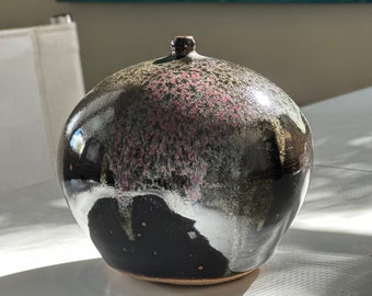 Signed Studio Pottery Weedpot Vase