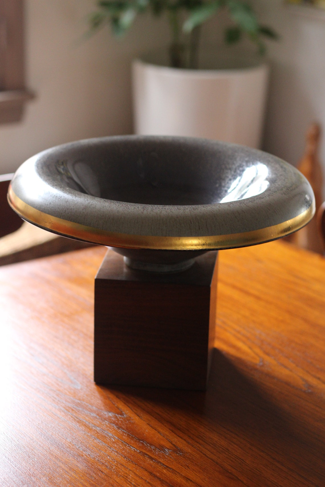 Museum quality ceramic luster bowl by Carol Mcfarlan Etsy